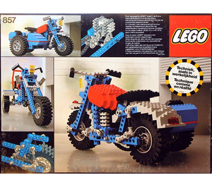 LEGO Motorbike avec Sidecar 857