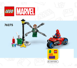 LEGO Motorcycle Chase: Spider-Man vs. Doc Ock 76275 Instruktioner