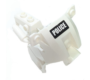 LEGO Motorcycle Fairing with Police Sticker (52035)