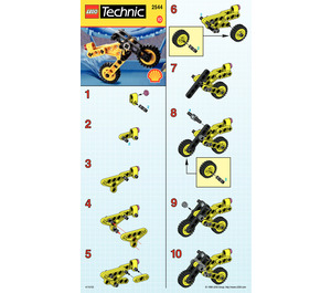 LEGO Motorcycle Set 2544 Instructions
