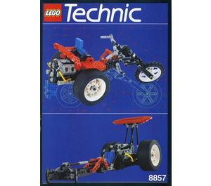 LEGO Motorrad 8857-1