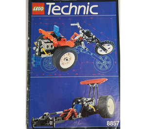 LEGO Motorcycle Set 8857-1 Instructions