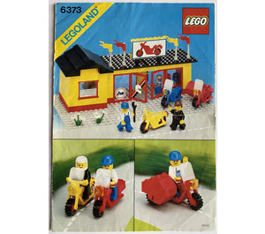 LEGO Motorcycle Shop Set 6373 Instructions