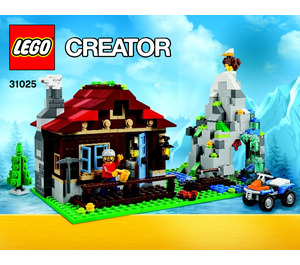 LEGO Mountain Hut Set 31025 Instructions