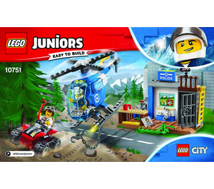 LEGO Mountain Police Chase Set 10751 Instructions