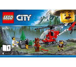 LEGO Mountain Police Headquarters Set 60174 Instructions