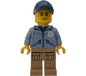 LEGO Mountain Politie agent Minifiguur