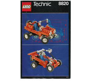 LEGO Mountain Rambler Set 8820 Instructions