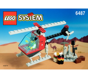 LEGO Mountain Rescue Set 6487 Instructions