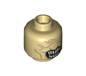 LEGO Mouth of Sauron Head (Recessed Solid Stud) (14652)