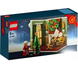 LEGO Mr. en Mrs. Claus' Living Room 40489