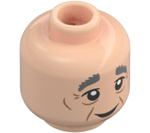 LEGO Mr. Flume Minifigure Head (Recessed Solid Stud) (3626 / 79156)