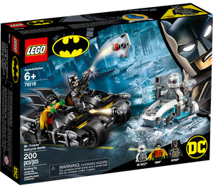 LEGO Mr. Freeze Batcycle Battle Set 76118 Packaging