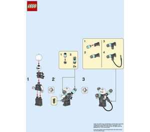 LEGO Mr. Freeze 212007 Ohjeet