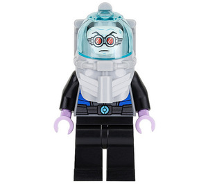 LEGO Mr. Freeze with Black Outfit and Gray Helmet Minifigure