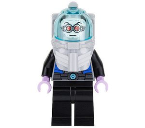 LEGO Mr. Freeze jossa Harmaa Kypärä Minihahmo