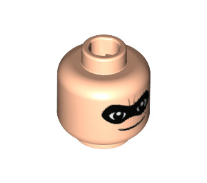 LEGO Mr. Incredible Minifigure Head (Recessed Solid Stud) (3626 / 26117)