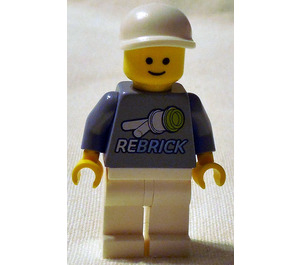 LEGO Mr. Rebrick - Sand Blauw Minifiguur