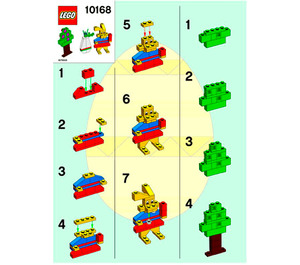 LEGO Mrs. Bunny Set 10168 Instructions