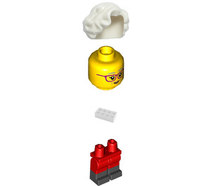 LEGO Mrs Claus minifiguur
