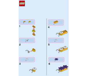 LEGO Mrs Potts and Chip Set 302006 Instructions