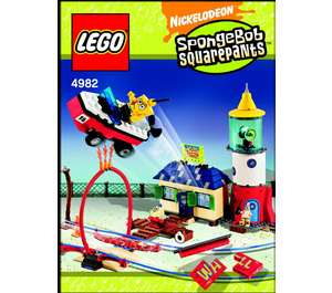 LEGO Mrs. Puff's Boating School Set 4982 Instructions
