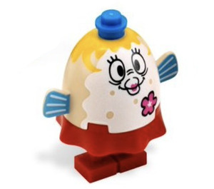 LEGO Mrs. Puff met Roze Bloem Minifiguur