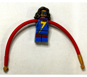 LEGO Ms. Marvel jossa Pitkä Käsivarret Minihahmo