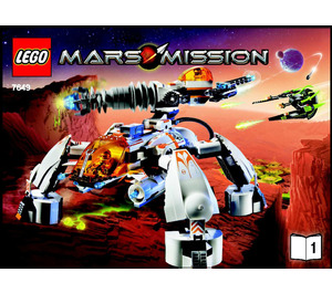 LEGO MT-201 Ultra-Drill Walker Set 7649 Instructions