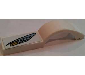 LEGO Mudguard Tile 1 x 4.5 with Cellfish Logo (Right) Sticker (50947)