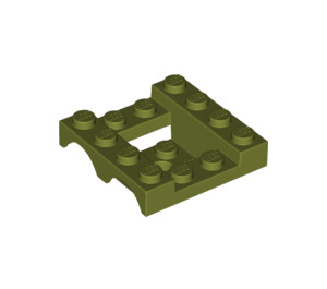 LEGO Garde-boue Véhicule Base 4 x 4 x 1.3 (24151)