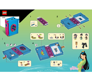 LEGO Mulan's Storybook Adventures Set 43174 Instructions