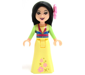 LEGO Mulan avec Fleur Minifigurine