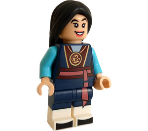 LEGO Mulan jossa Vaaleanpunainen Minihahmo