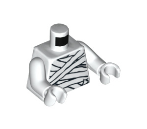 LEGO Mummy Torso with Glow in Dark (973 / 76382)