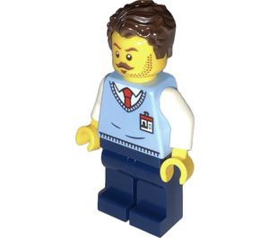 LEGO Museum Employee - Muž Minifigurka