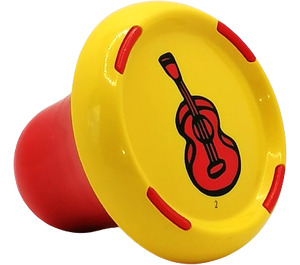 LEGO Music Composer sound plug with guitar pattern (43706)