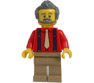 LEGO Music Store Salesman minifiguur