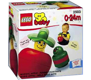 LEGO Musical Apfel 2503 Packaging