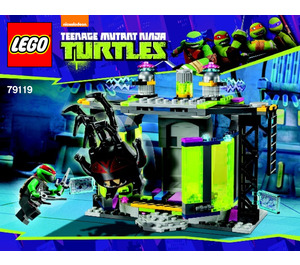 LEGO Mutation Chamber Unleashed Set 79119 Instructions