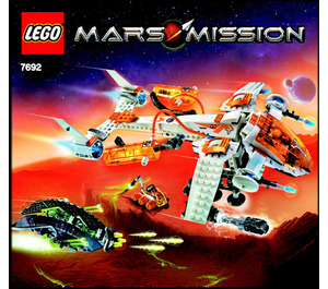 LEGO MX-71 Recon Dropship  Set 7692 Instructions