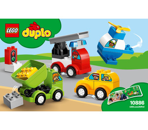 LEGO My First Car Creations Set 10886 Instructions