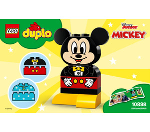 LEGO My First Mickey Build Set 10898 Instructions