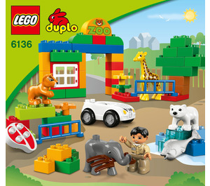 LEGO My First Zoo 6136 Instructions