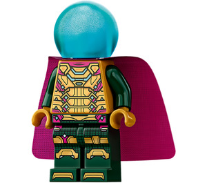 LEGO Mysterio s Tmavě zelená Oblek a Modrá Helma  Minifigurka