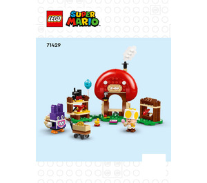 LEGO Nabbit at Toad's Shop Set 71429 Instructions