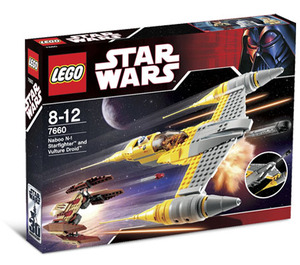 LEGO Naboo N-1 Starfighter et Vulture Droid 7660 Packaging