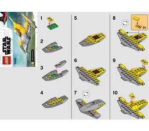 LEGO Naboo Starfighter 30383 Byggeinstruksjoner