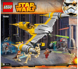 LEGO Naboo Starfighter Set 75092 Instructions