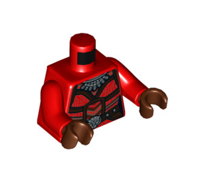 LEGO Nakia with Red Top Minifig Torso (973 / 76382)